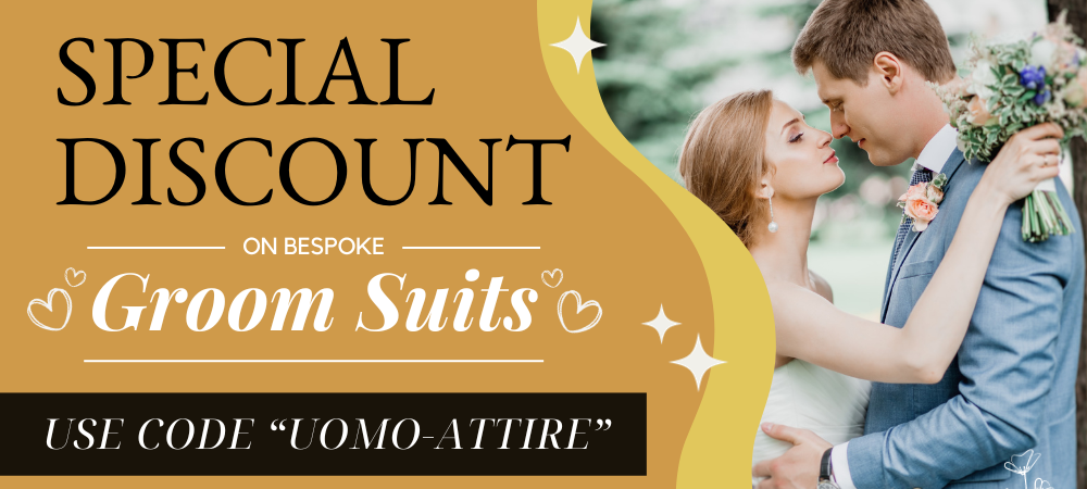 Bespoke Groom Wedding Suits for Men Online in NYC