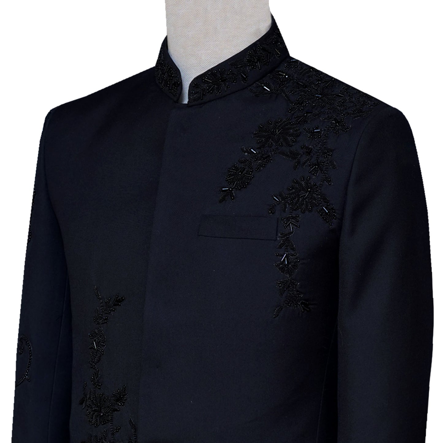 Black Prince Coat for Groom