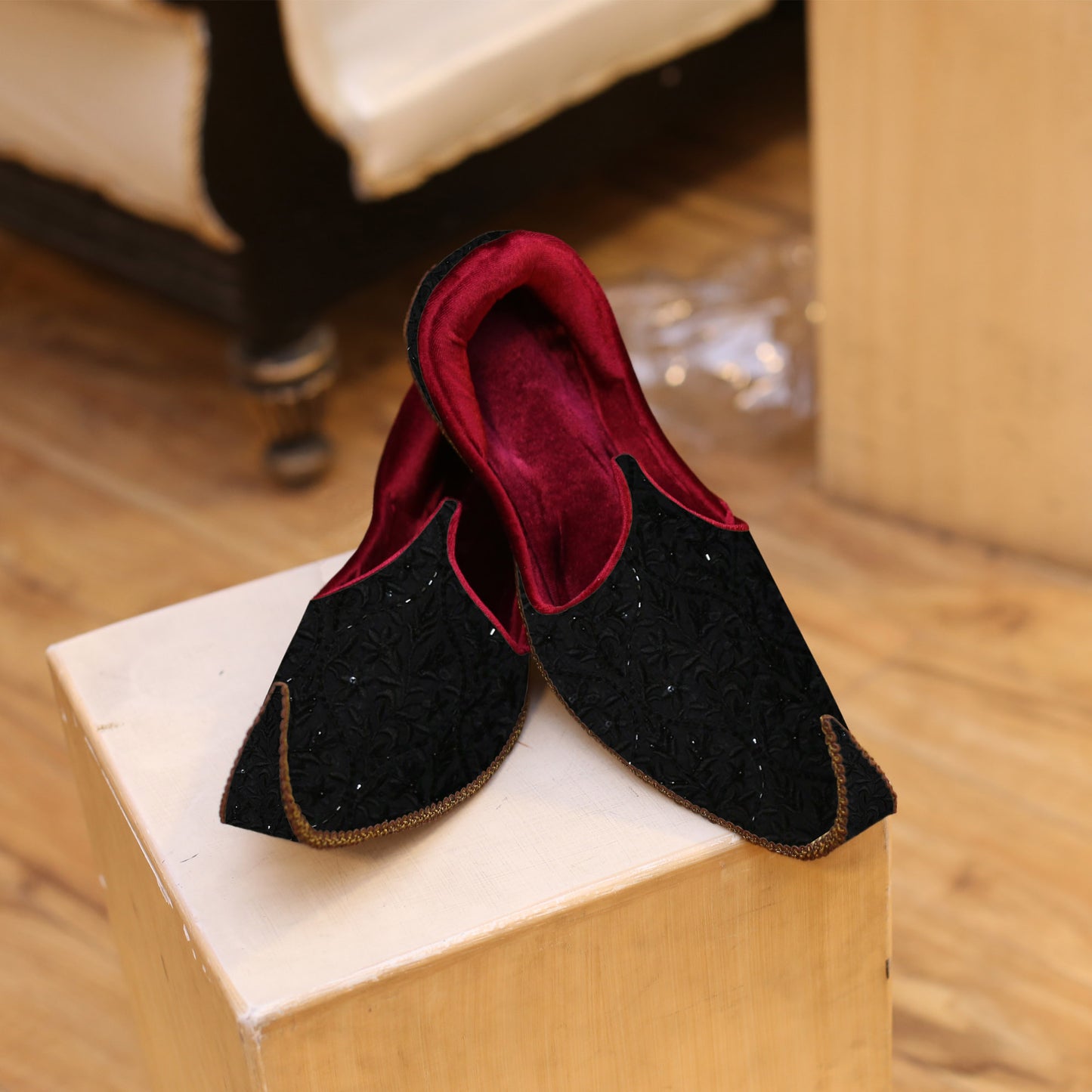Black Wedding Shoes for Groom