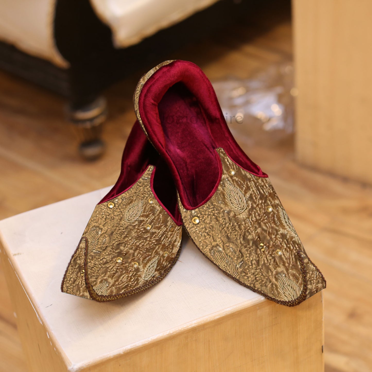 Champagne Gold Designer Sherwani for Groom