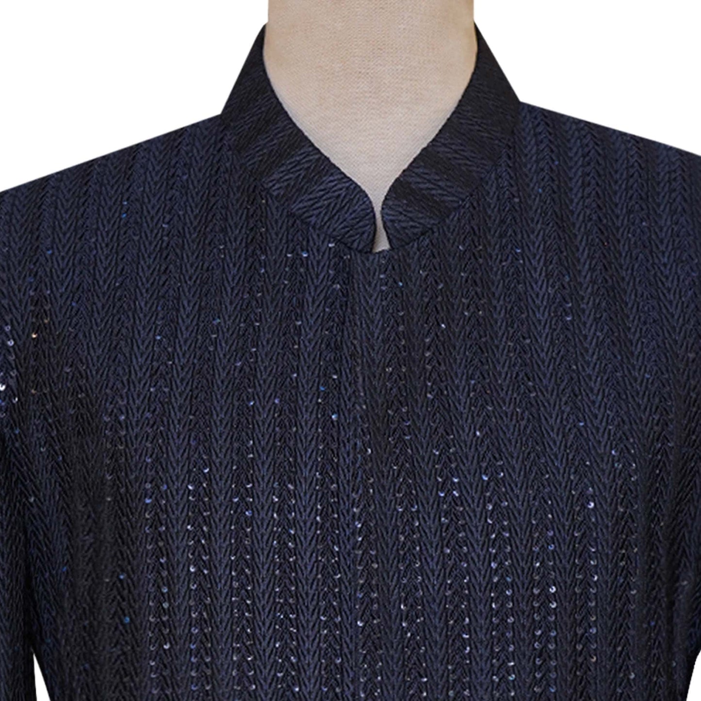 Fully embroidered prince coat with micro embellishments | Prince Coat for Groom 3