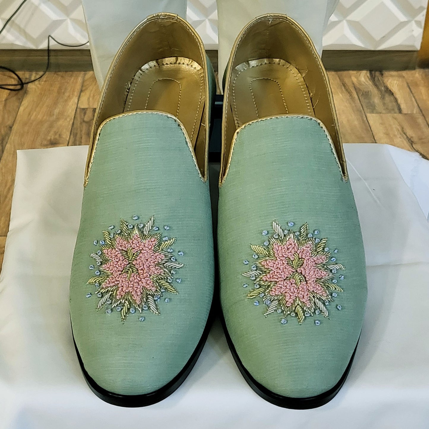 Hand Embellished Shoes for Groom