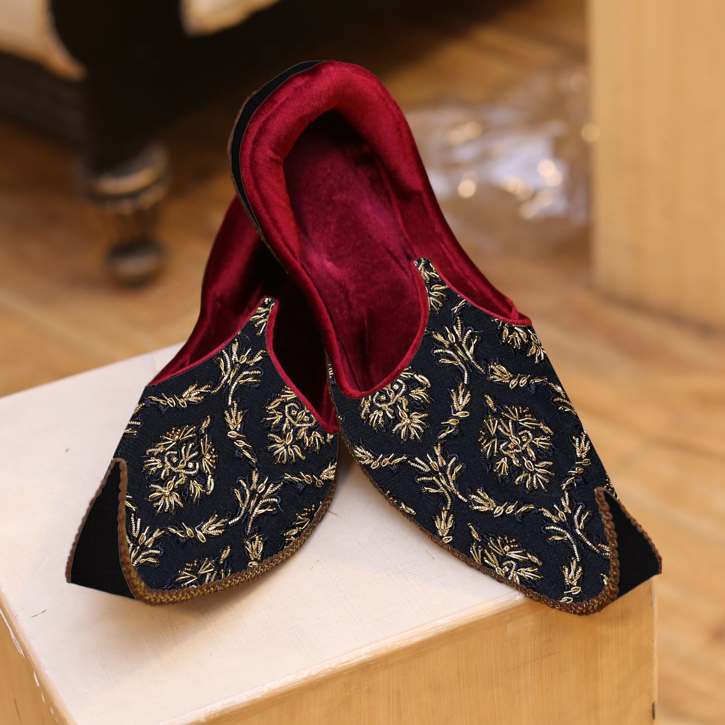 
                  
                    Hand Embellished Wedding Shoes for Groom
                  
                