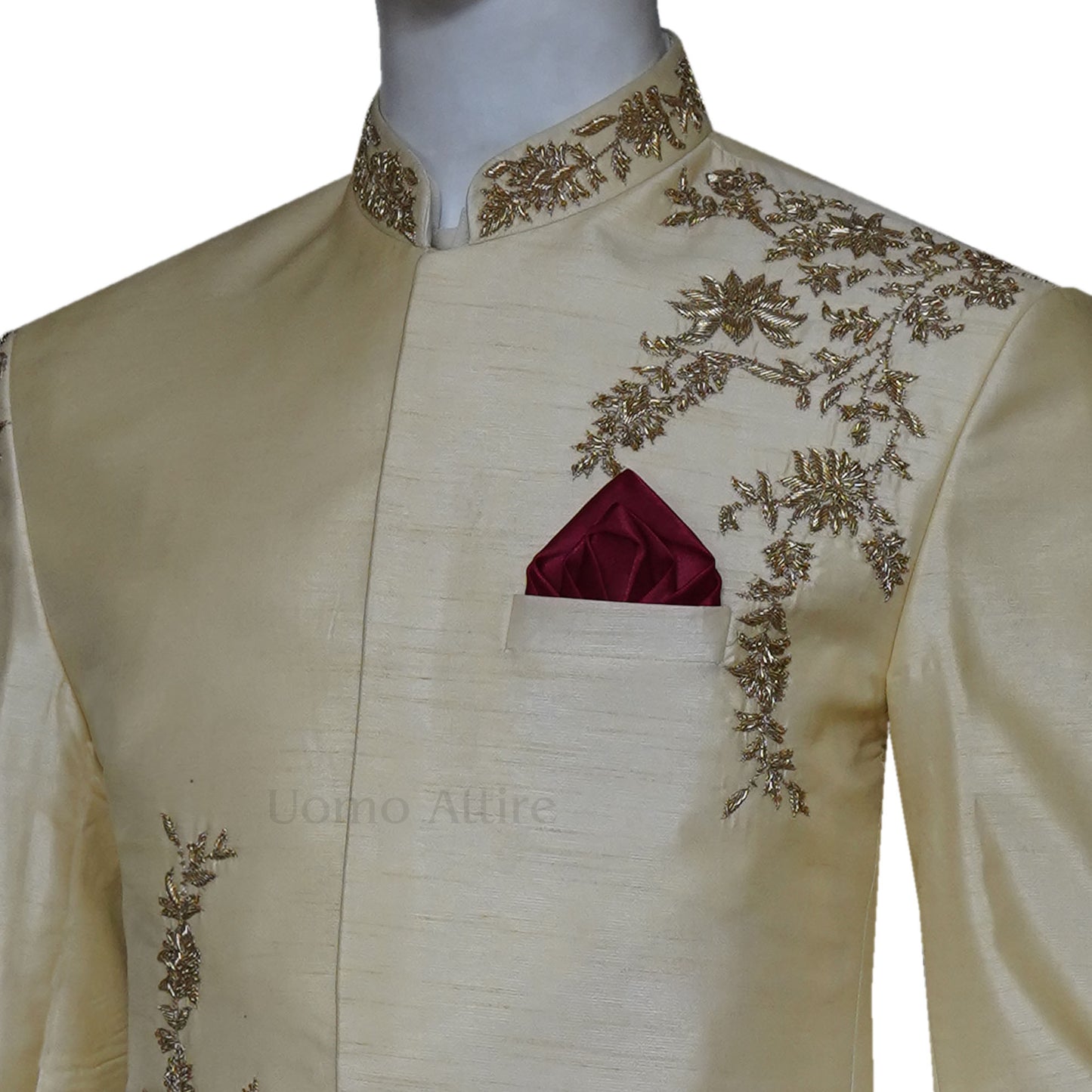 Ivory Color Wedding Prince Coat for Groom | Ivor Wedding Prince Coat in USA