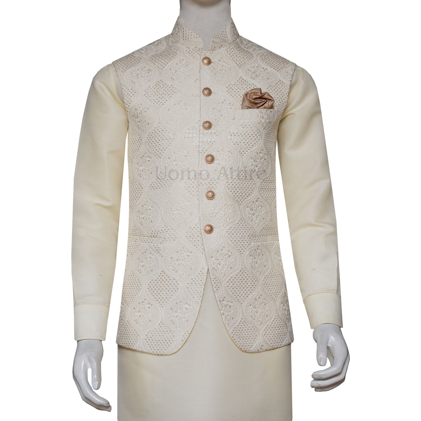 Men's Designer Waistcoat with Shalwar Kameez