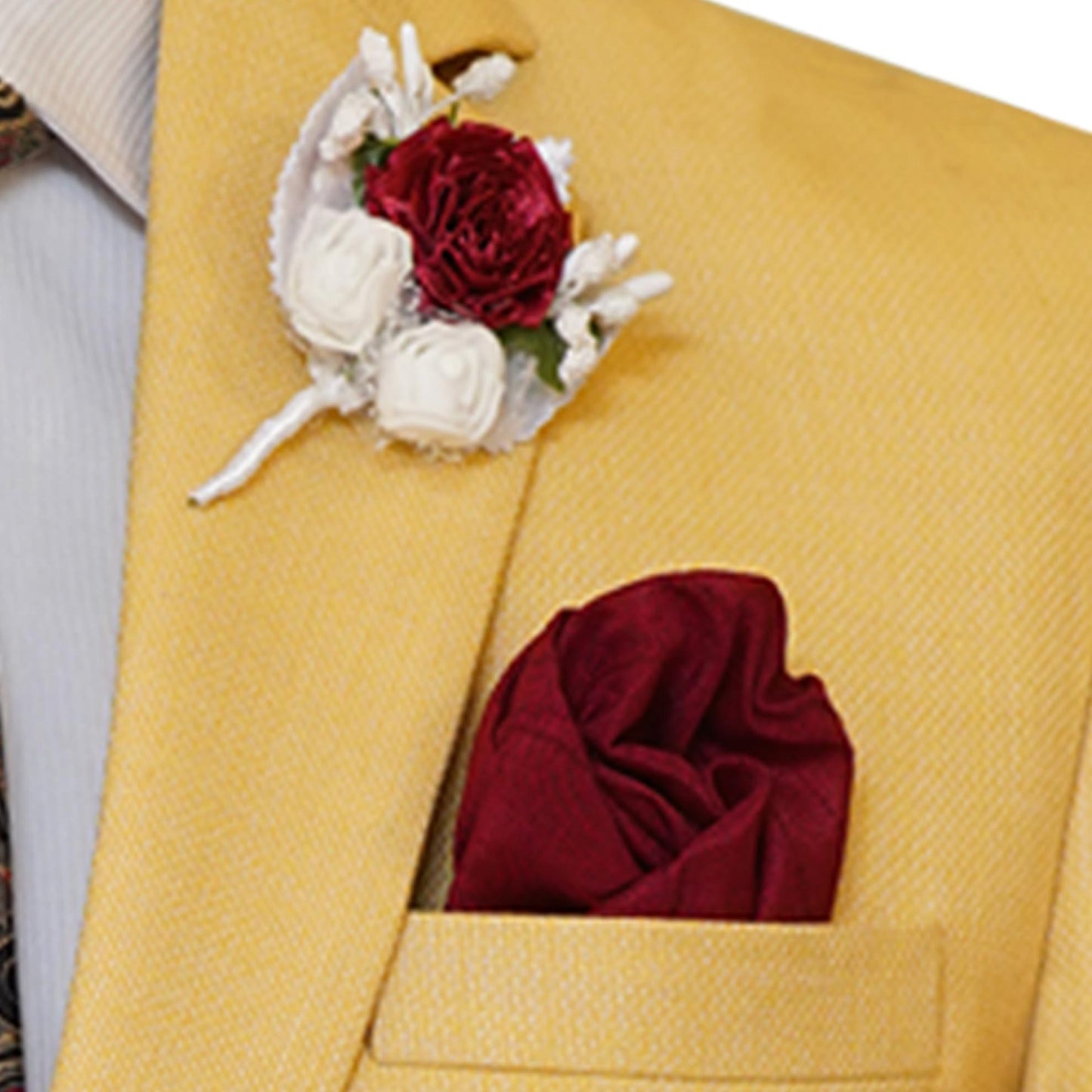 Mens bespoke golden 2 piece suit | Bespoke Golden Mens Suit