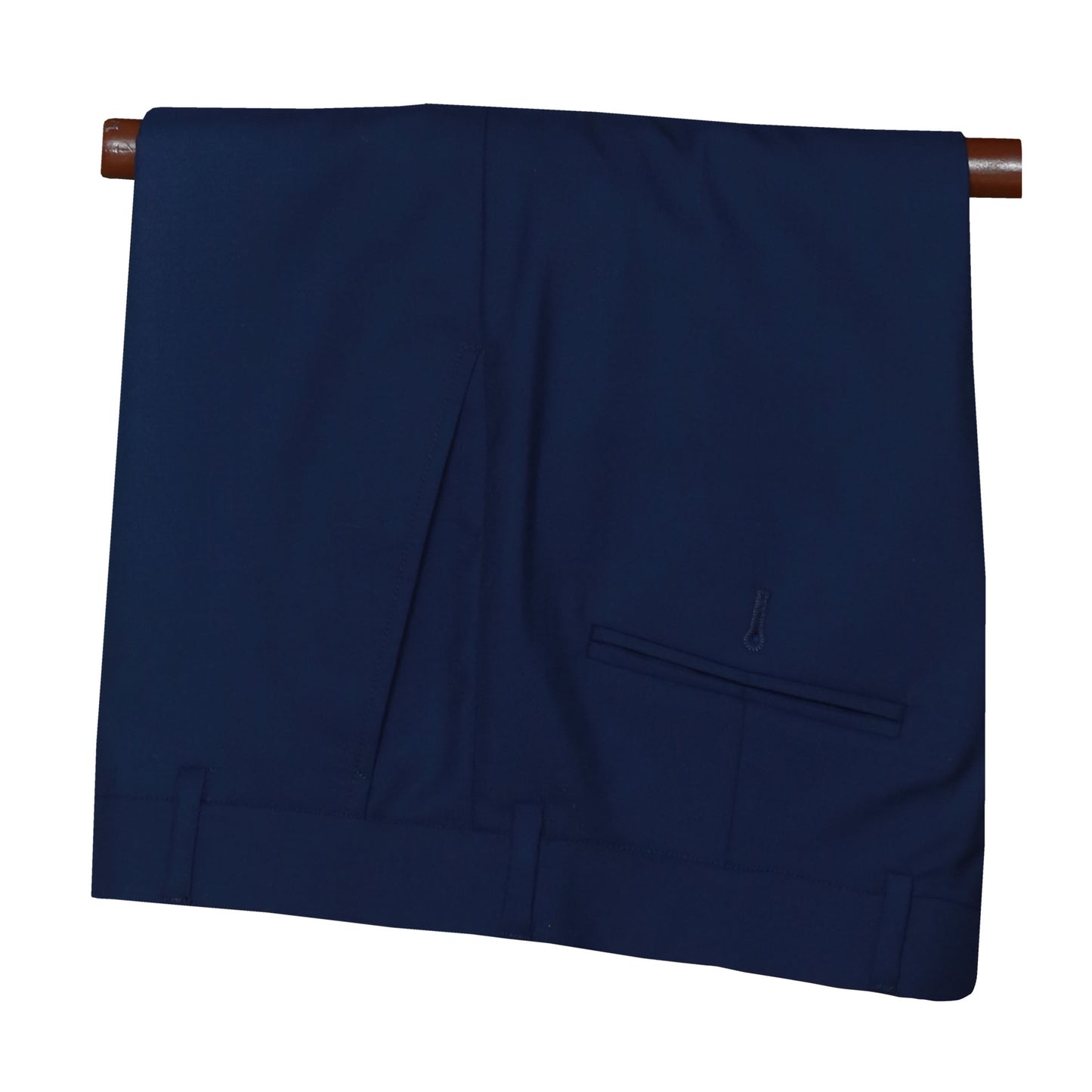 Bespoke Tailored Navy Blue 3 Piece Suit for Men Pant