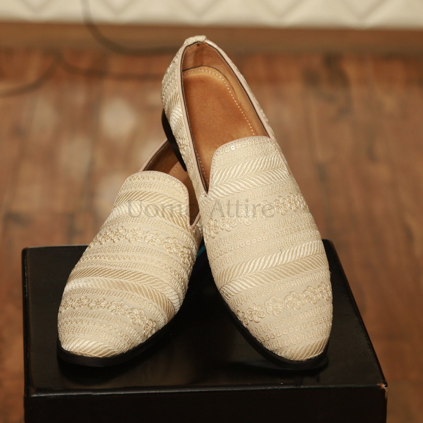 Embroidered Shoes for Groom