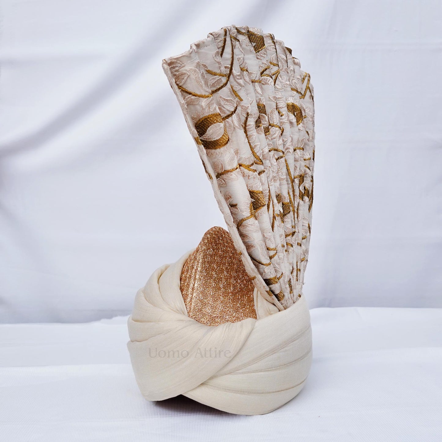 Pure Imported White Jamawar Wedding Sherwani for Groom