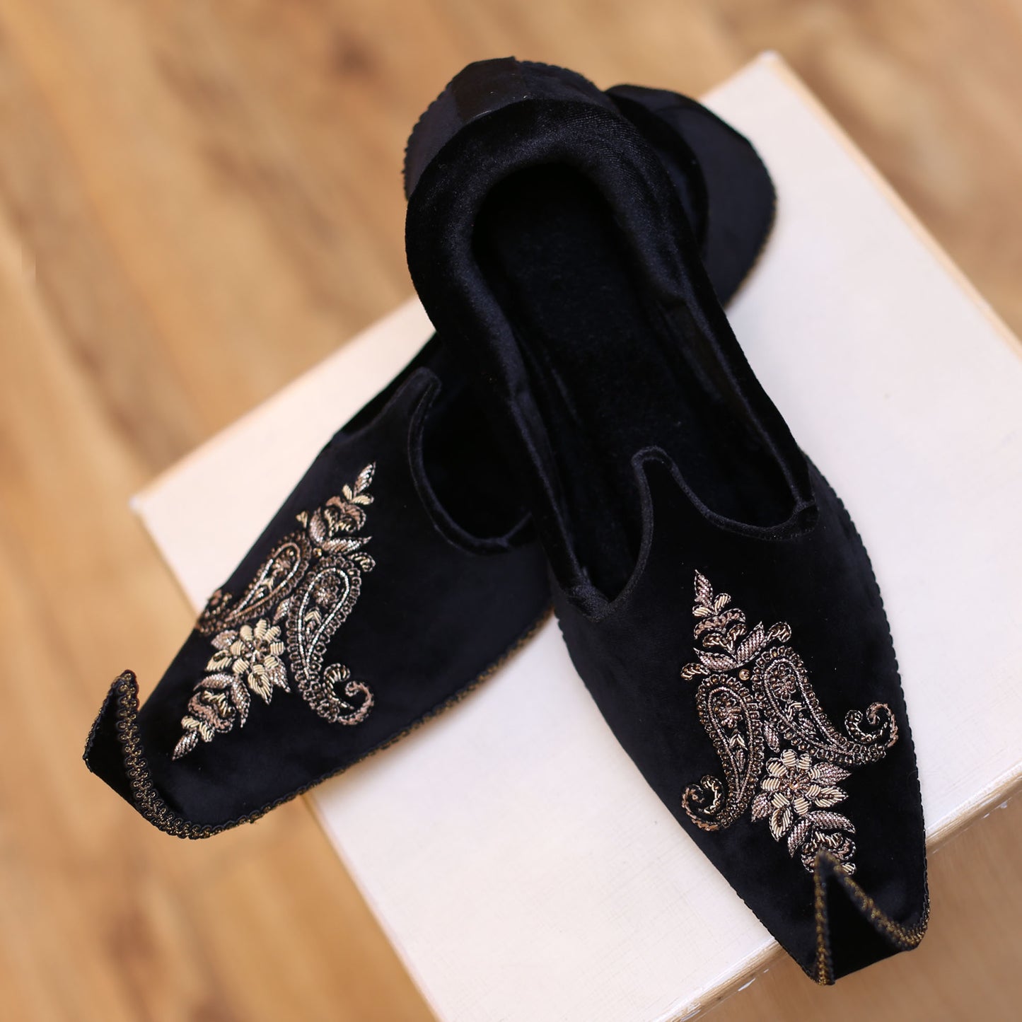 Black Velvet Wedding Sherwani for Groom