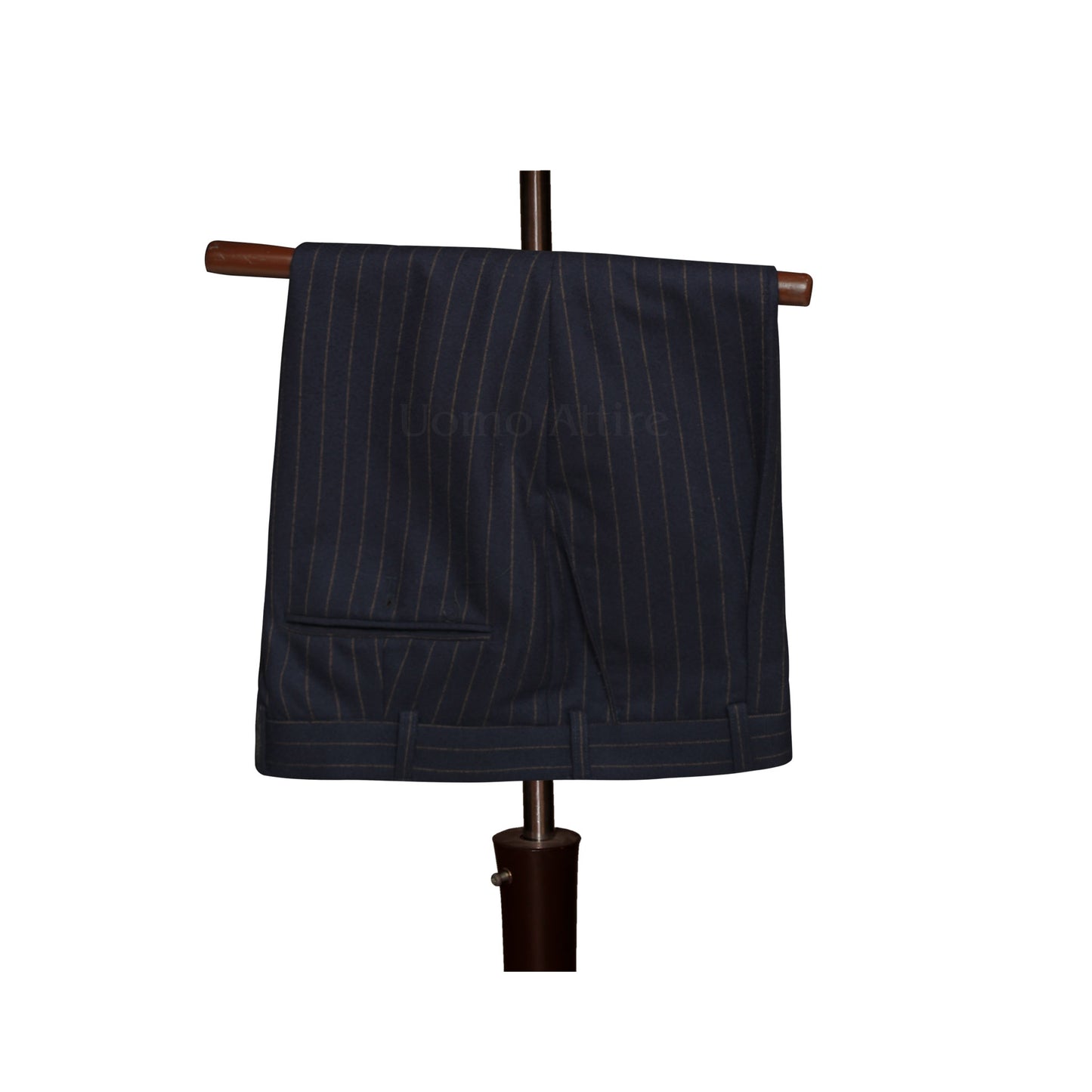 Elevate your look with our blue pinstripe 2 piece suit for men