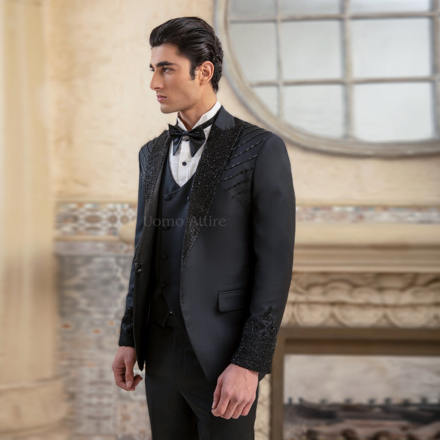 weeding-groom-blacktuxedo