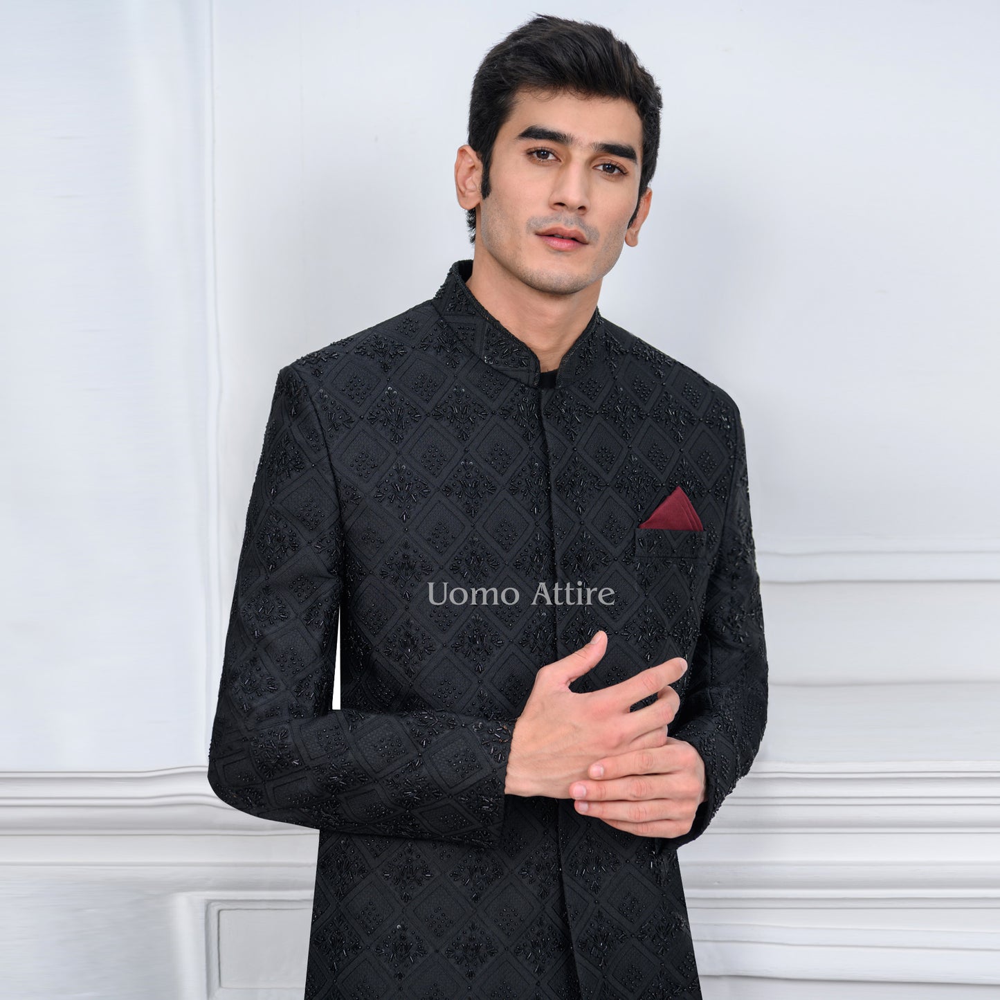 luxury_black_sherwani_for_groom