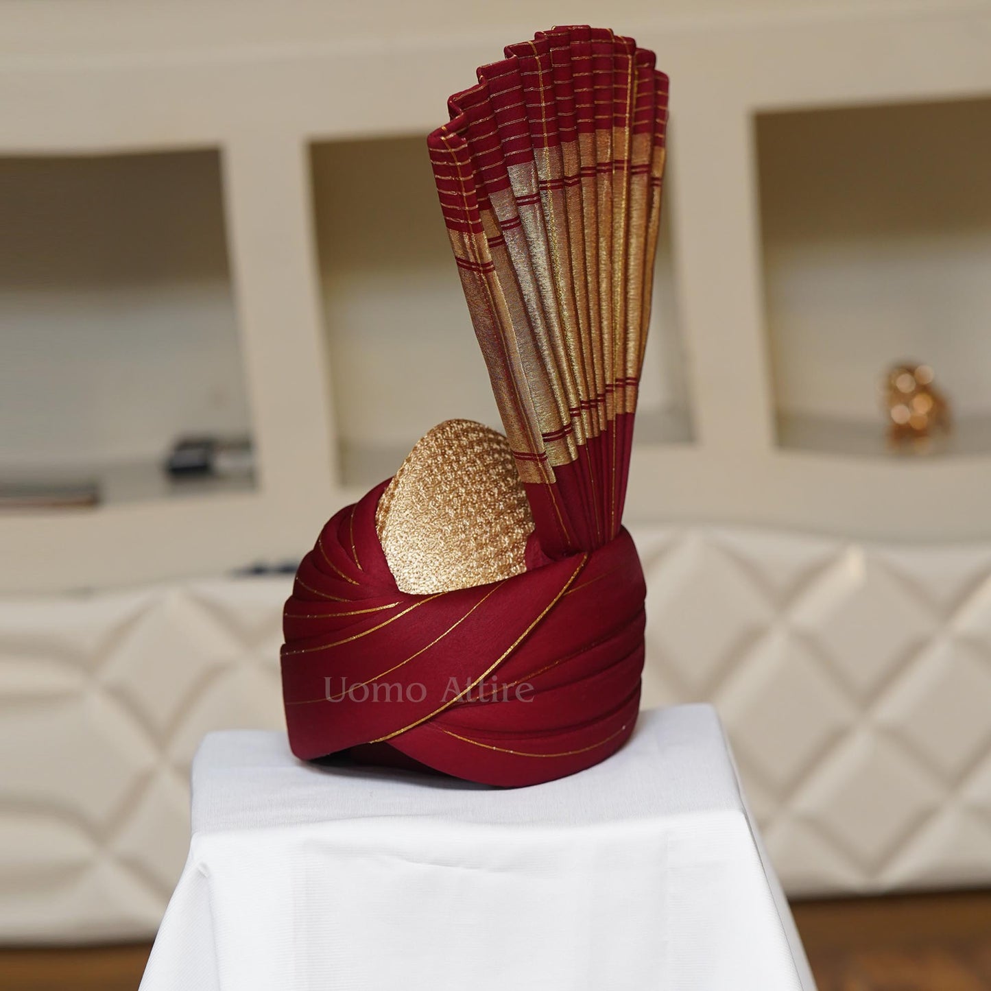 marron turban