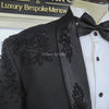 Men's Black Designer Tuxedo Suit for Men
