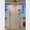 Off-white color prince coat for groom | Prince coat for groom