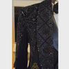 Men's Luxury Bespoke Embellished Black Velvet Tuxedo 3 Piece Suit | Luxury Tuxedo Suit for Groom Wedding
