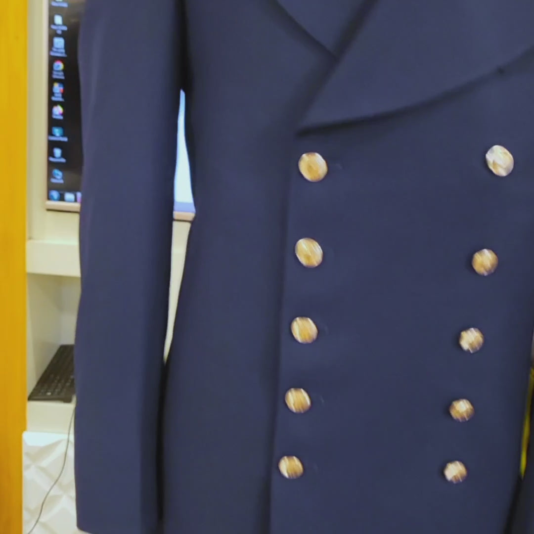 Charger et lire la vidéo dans la visionneuse de la Galerie, Double breasted 2 piece suit for men in chester style | Double Breasted Suit