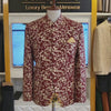 Colorful slim fit embroidered prince coat