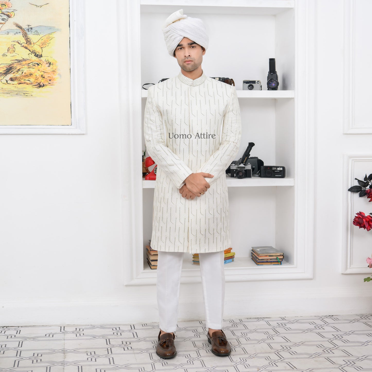 white_sherwani_for_wedding_and_men