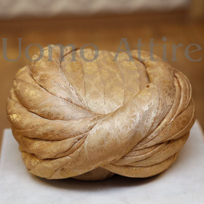 Golden Rajasthani Pagdri For Men