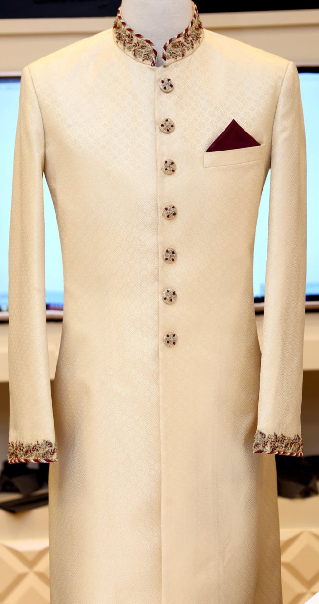 Elegant customized designer sherwani package