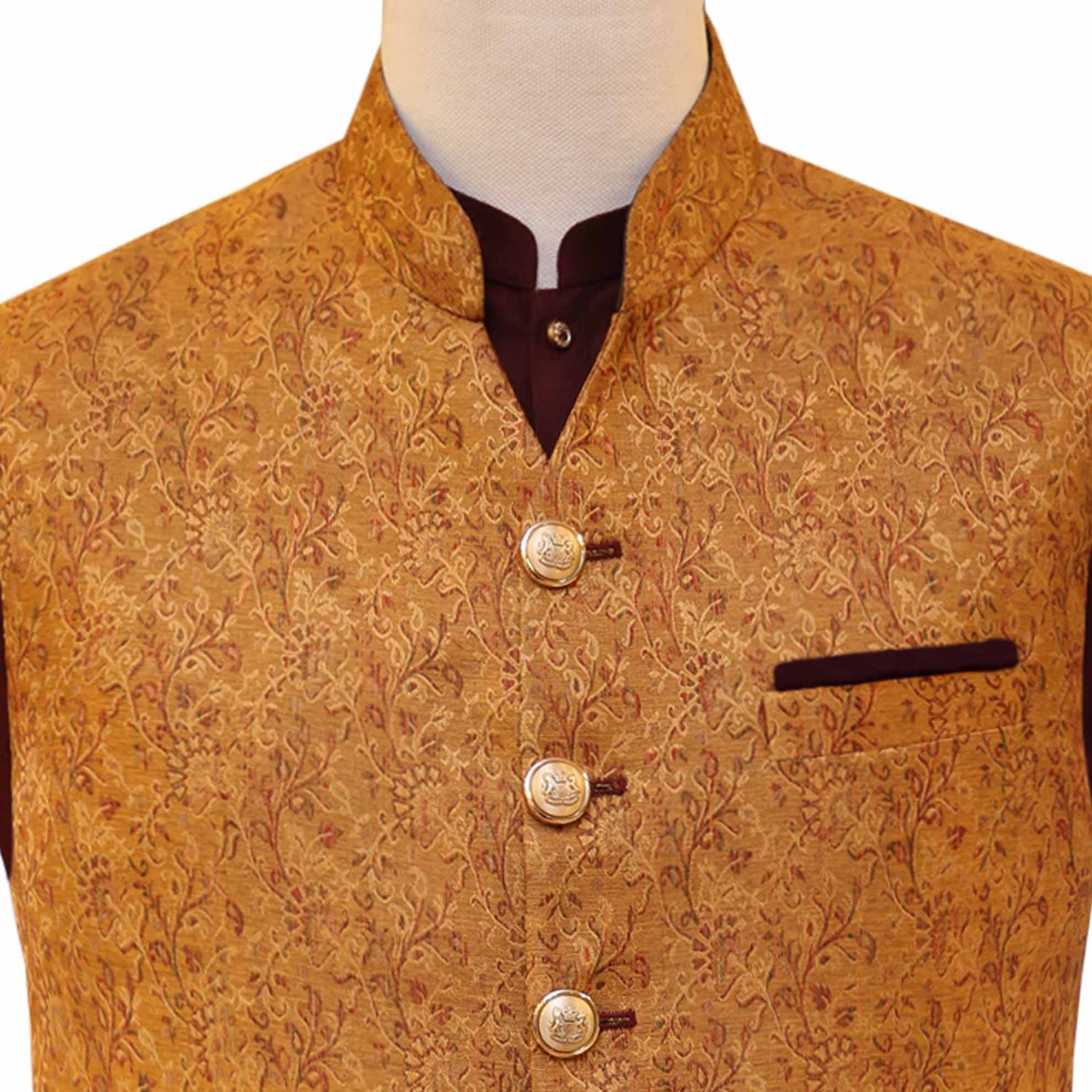 Designer waistcoat for men, waistcoat