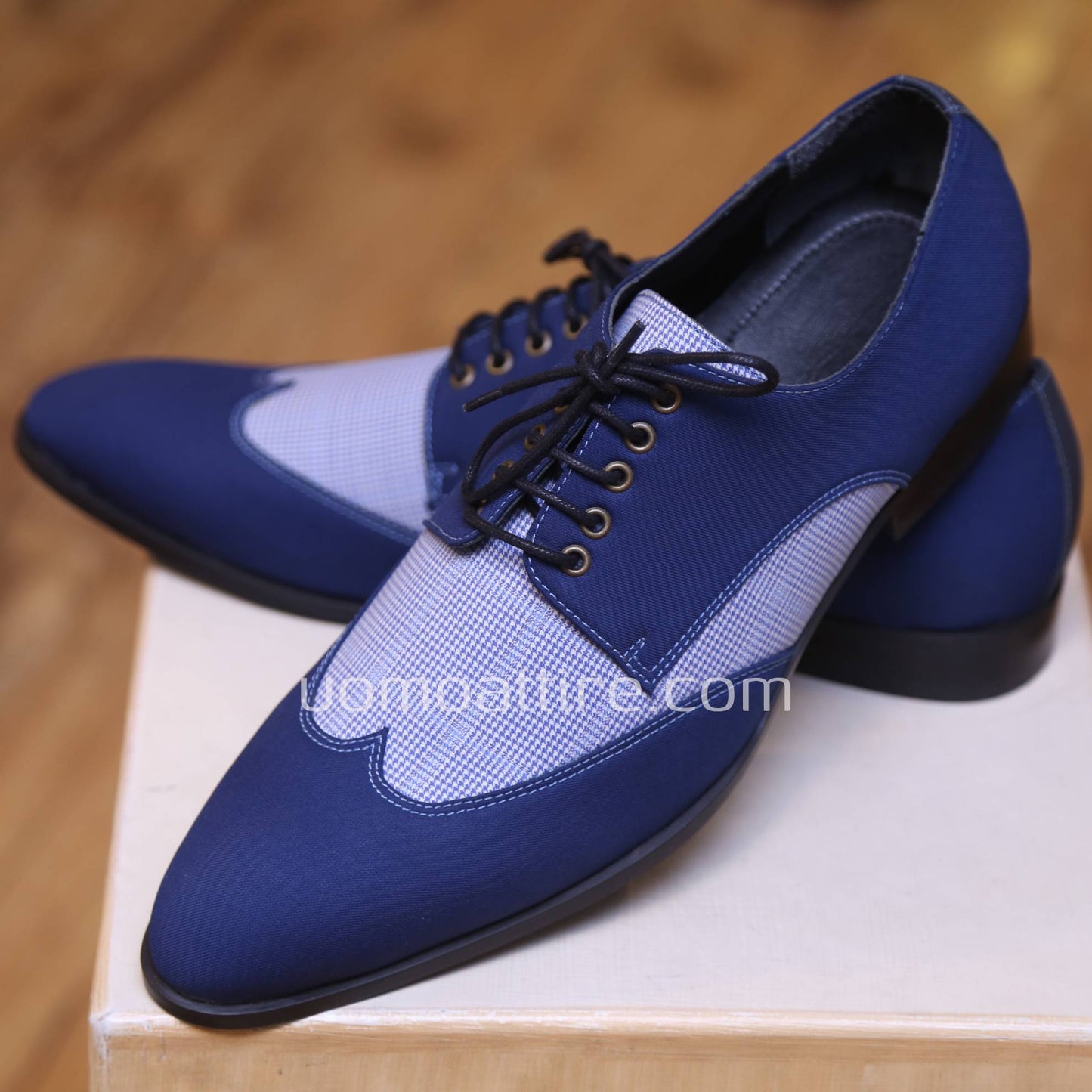 fabric shoes for royal blue 3 piece suit for men