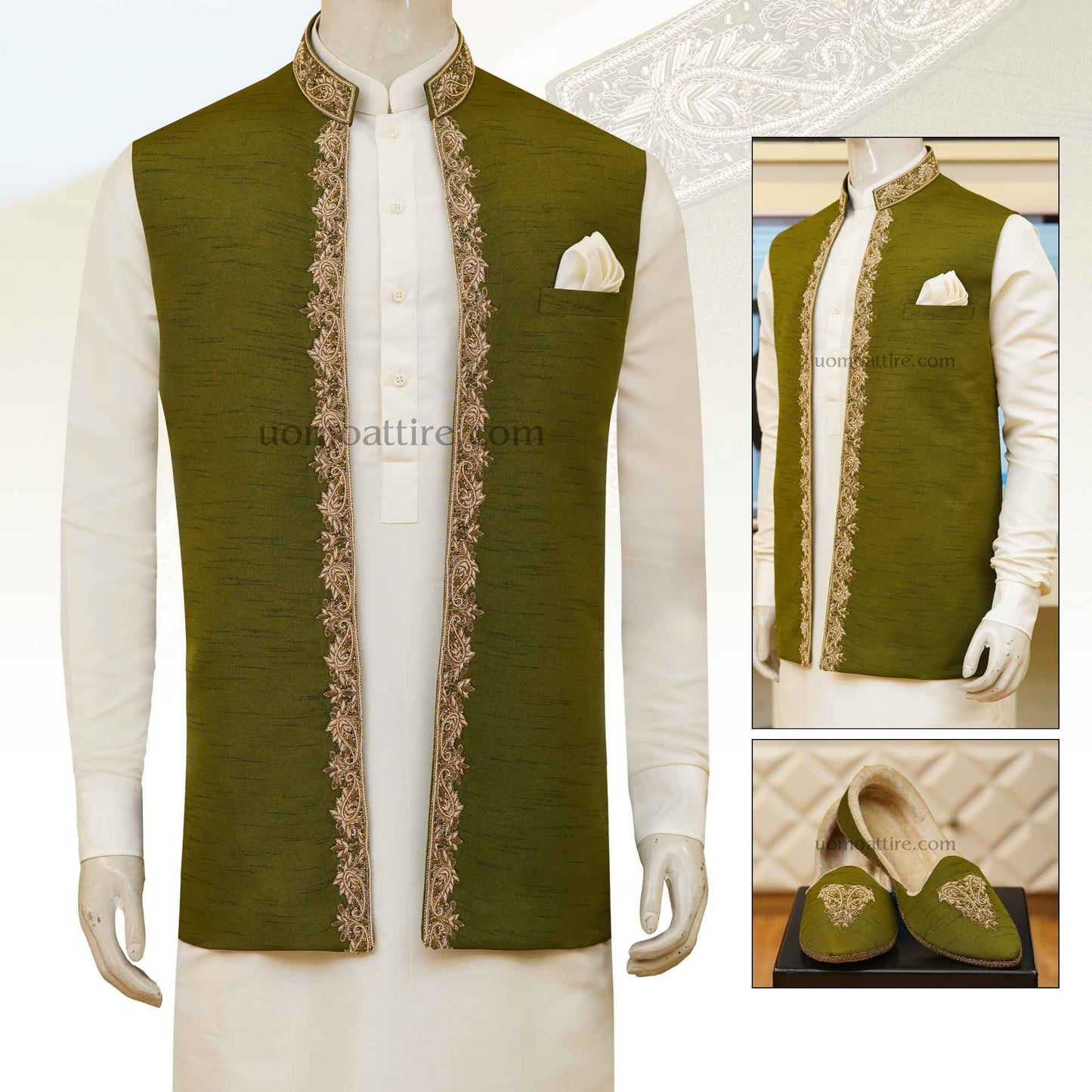 Latest design waistcoat for mehndi | Waistcoat for Mehndi with Shalwar Kameez
