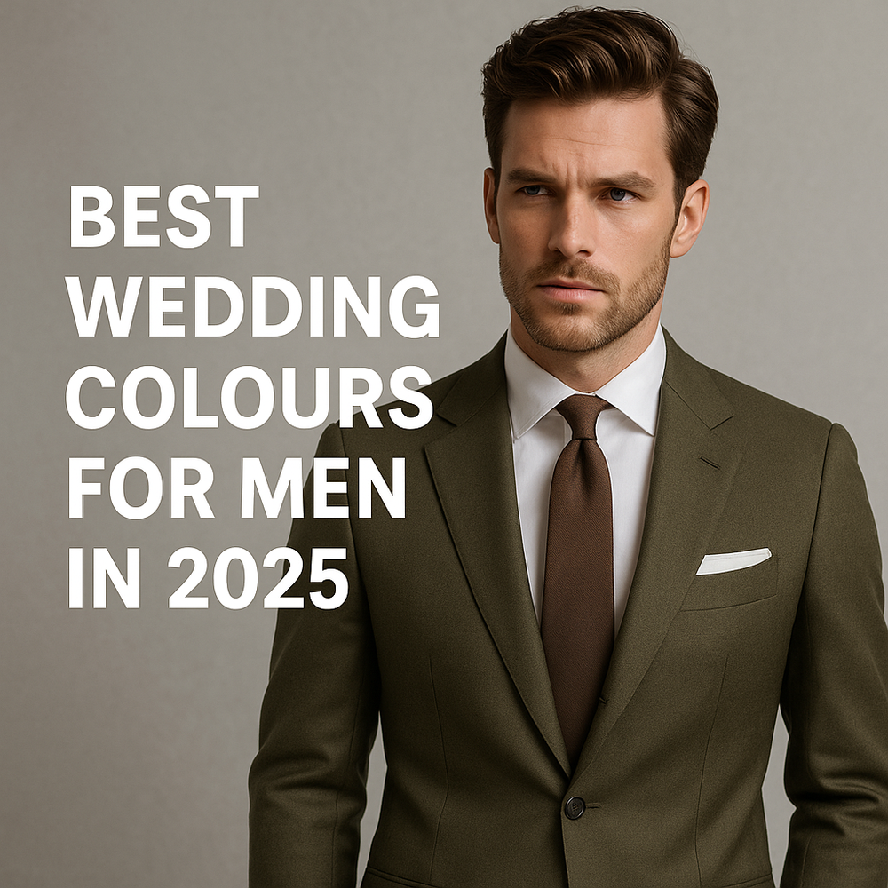 Best Wedding Colours for Men in 2025