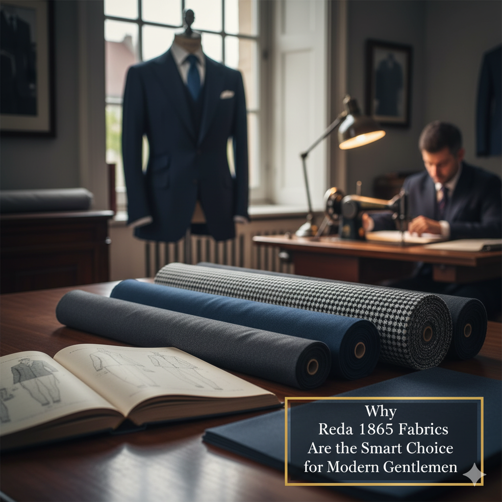 Why Reda 1865 Fabrics Are the Smart Choice for Modern Gentlemen