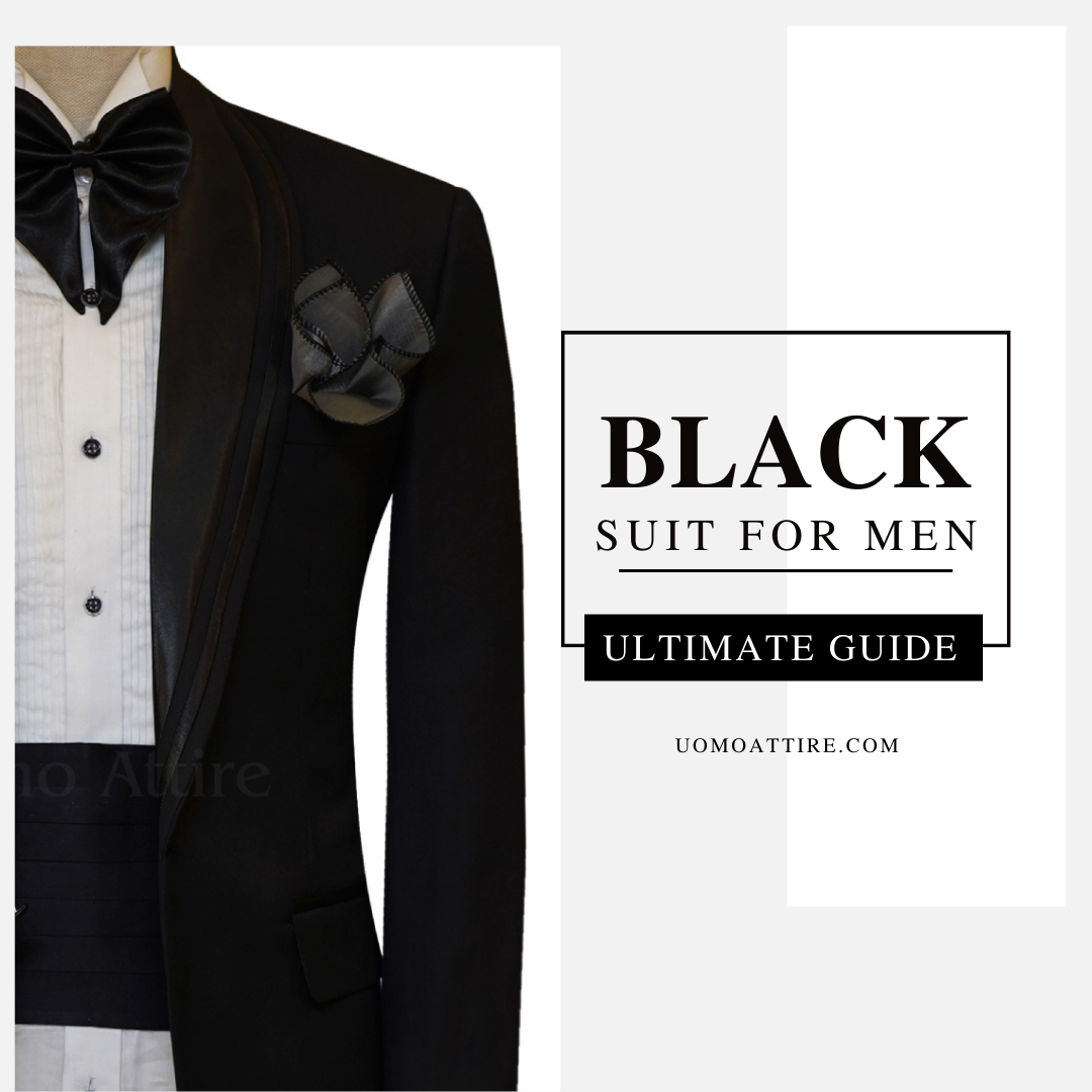 The ultimate guide to black suit for men in USA | Black suit for men in USA
