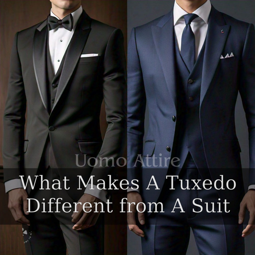 What Makes A Tuxedo Different from A Suit | Custom Suits and Tuxedos in New Jersey