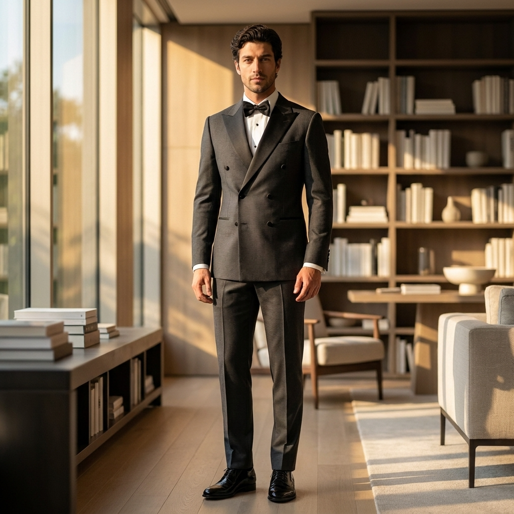 Custom Double Breasted Tuxedo Jackets