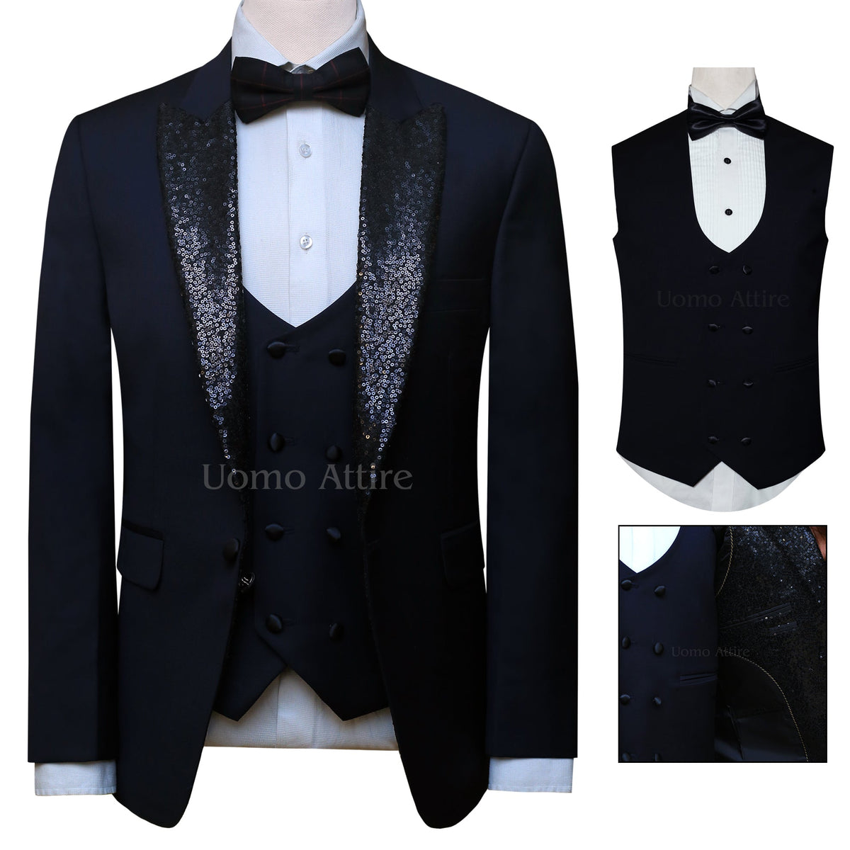 Black Suits | Mens Black Wedding Suits | Black Suits for Men