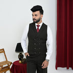 Men's Black 3 Piece Suit Wedding Collection