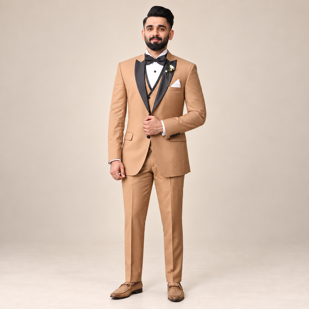 Elegant Italian Fabric Tuxedo for Weddings & Special Occasions