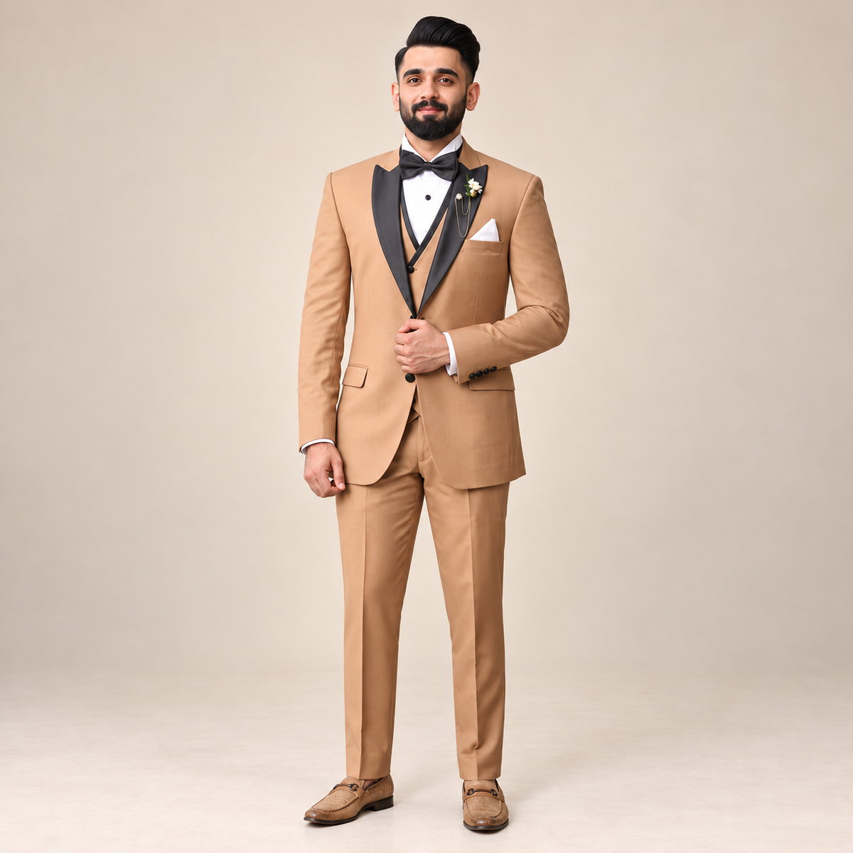 Elegant Italian Fabric Tuxedo for Weddings & Special Occasions