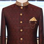 Manteau prince à ornements Jamawar