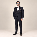 Exquisite Italian-Crafted Tuxedo for Formal Occasions