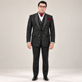 LUXURY BLACK HAND-EMBELLISHED TUXEDO WEARED BY MR JAWAD