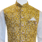 Gilet mehndi marié personnalisé 
