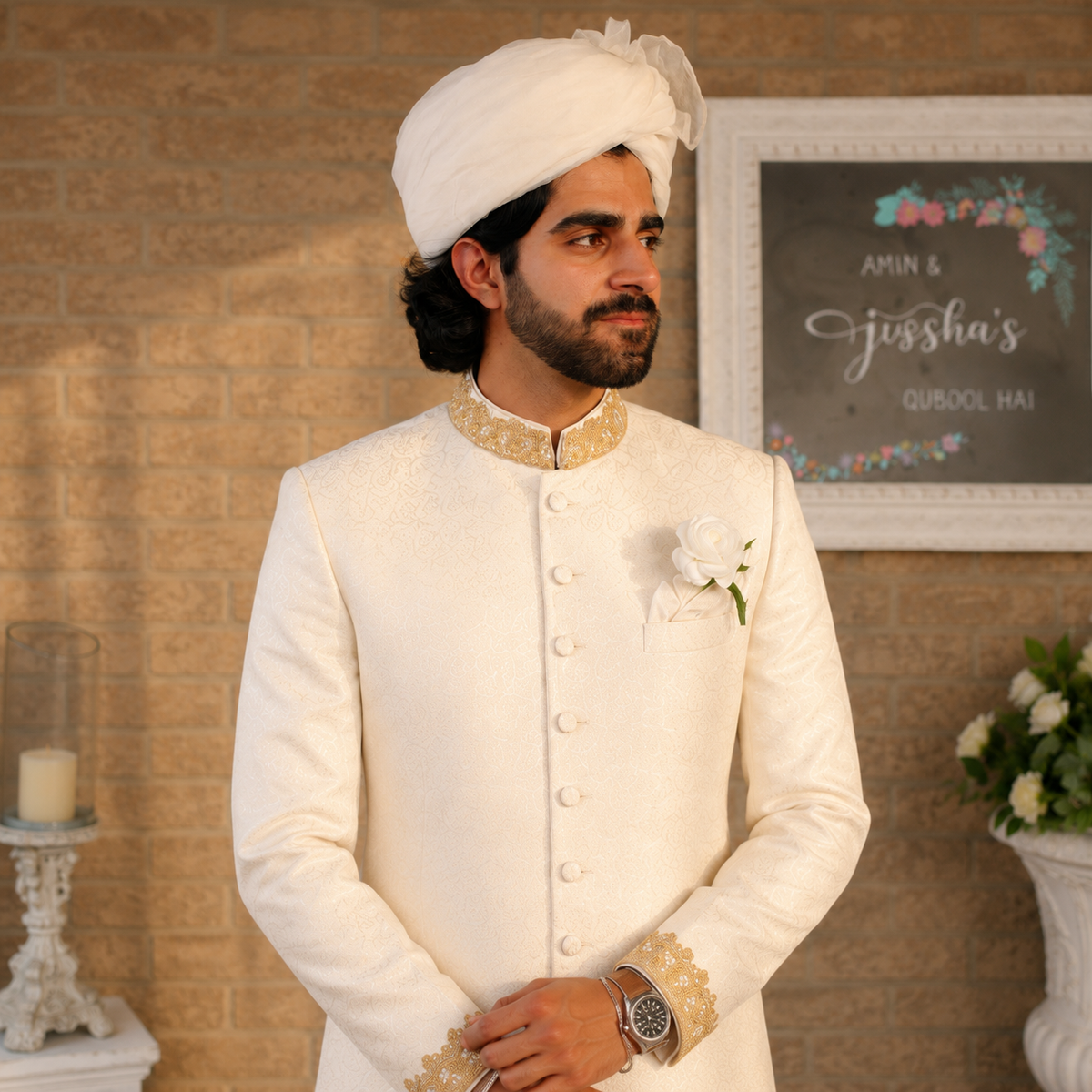 groom sherwani for men
