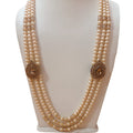 Beautiful 3 strand groom necklace for sherwani