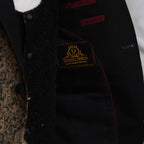 Bespoke Tuxedo 3 Piece Suit in Self Embossed Textured Fabric