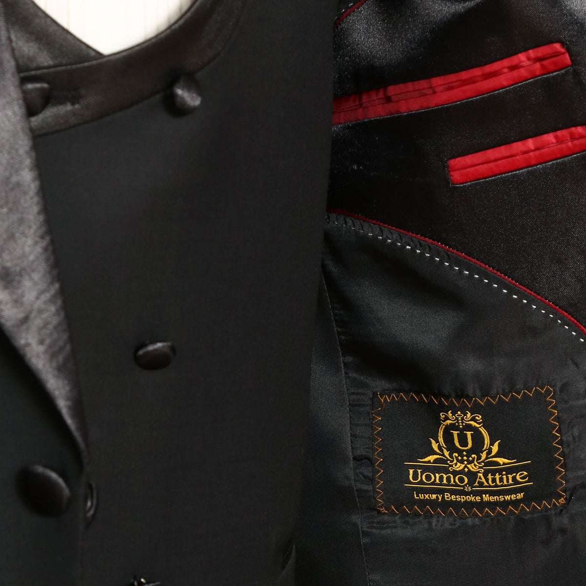 Black Designer Tuxedo for Weddings & Special Occasions Inside Round Fashion