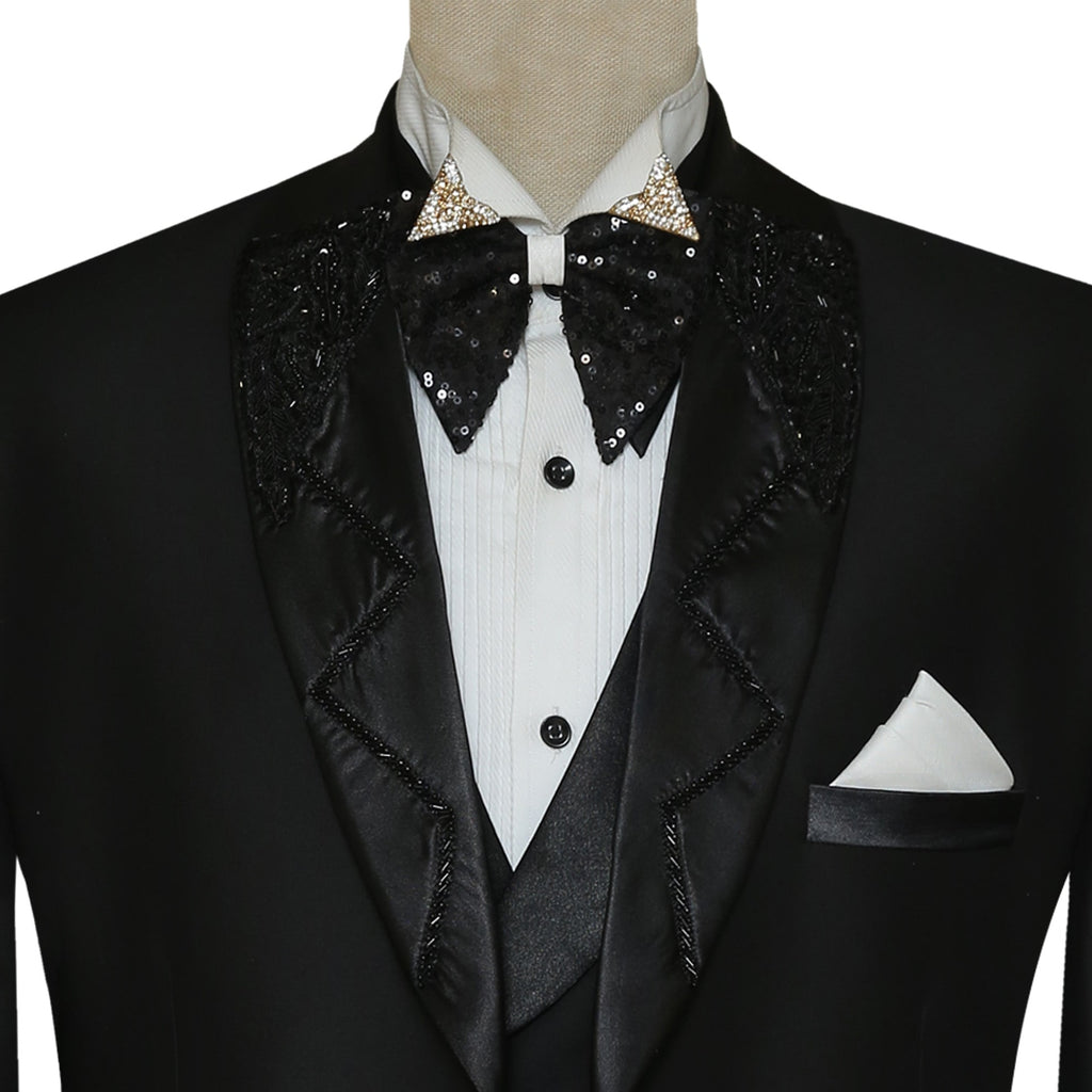 Black Tuxedo Wedding for Groom and Special Occasions