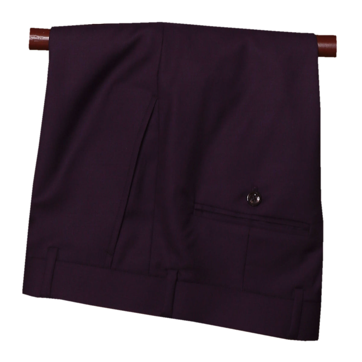 Burgundy Tuxedo Pants