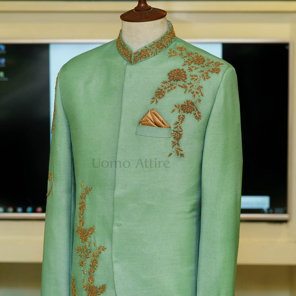 
                  
                    Sea Green Prince Coat
                  
                