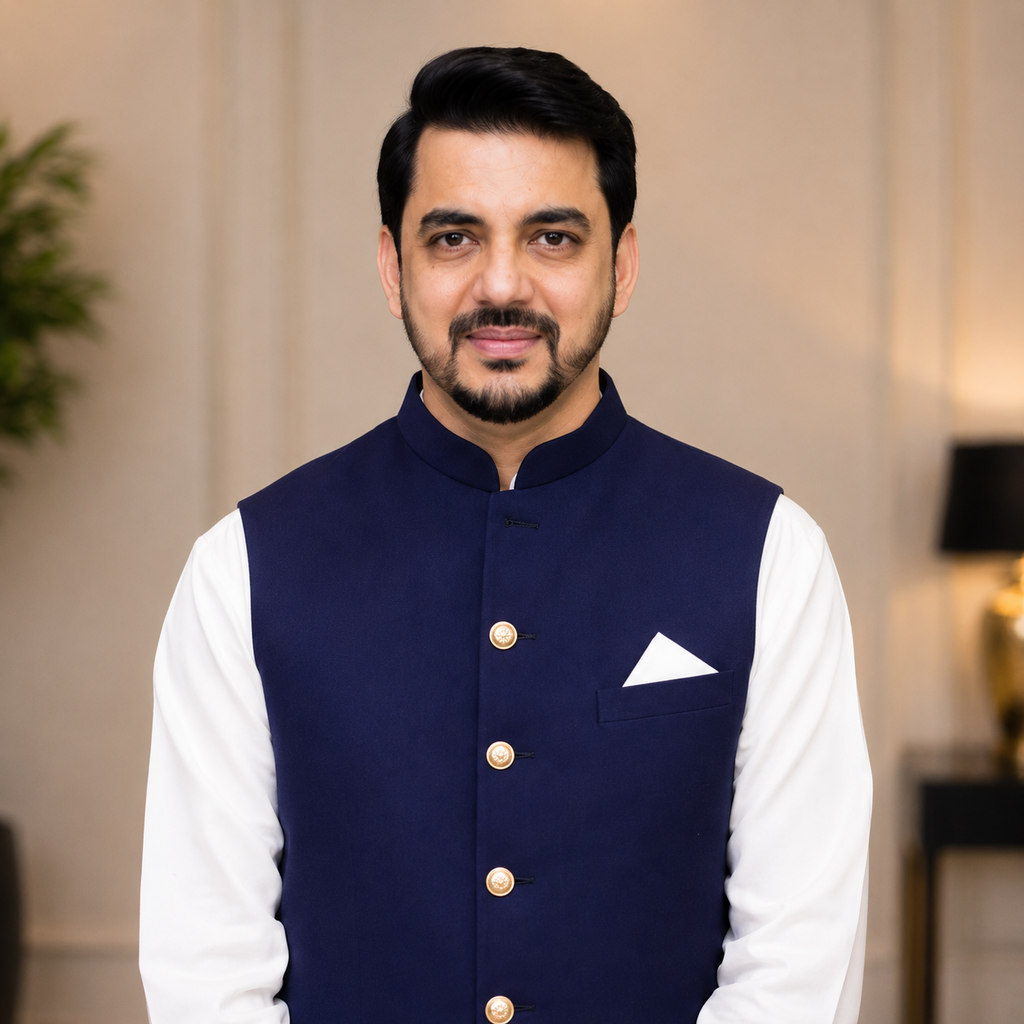 Navy Blue Waistcoat for Men